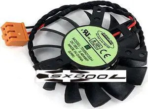 EVERFLOW T055010SH 5V 0.40A diameter 45mm hole pitch 27*35*35MM graphics card fan EVERFLOW T055010SH 5V 0.40A diameter 45mm hole pitch 27*35*35MM graphics card fan