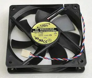 New ADDA 12025 12CM fan double ball 4-wire temperature control AD1212LB-A7BGL 0.24A New ADDA 12025 12CM fan double ball 4-wire temperature control AD1212LB-A7BGL 0.24A