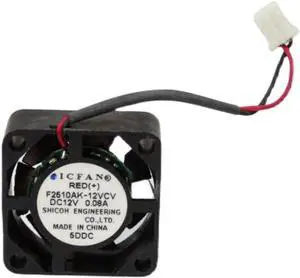 F2510AK-12VCV 25mm 2.5cm ICFAN 12V 0.08A 25*25*10mm 2510 Mini Micro Cooling Fans
