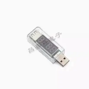 USB detector Charging current Voltage tester Voltmeter can detect digital electronic digital display USB