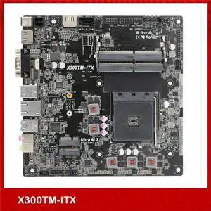 Desktop Motherboard For For X300TM-ITX AM4 DDR4 LGA 115X 64GB Fully Tested