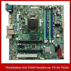 Desktop Motherboard For ThinkStation E32 P300 ThinkServer TS140 TS240 IS8XM REV:1.0 DDR3 03T6801 Test