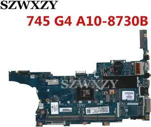 For 745 G4 Series Laptop Motherboard 915914-601 915914-001 TRAVOLTA-6050A2834601-MB-A01 With A10-8730B CPU