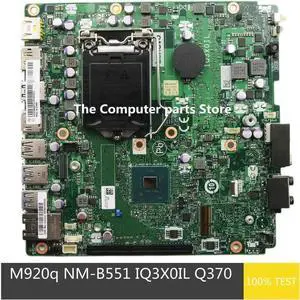 For ThinkCentre M920q Desktop Motherboard EQ370 NM-B551 IQ3X0IL Q370 01LM292 5B20U53824 5B20U53704