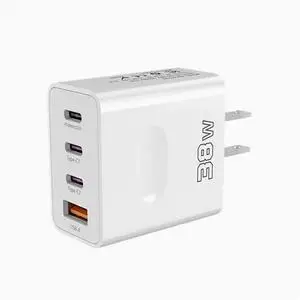 Us standard mobile phone charger 38W multi-interface 3type-c charging head for Apple Glory oppo Samsung PD20W White Us standard mobile phone charger 38W multi-interface 3type-c charging head for Apple Glory oppo Samsung PD20W White