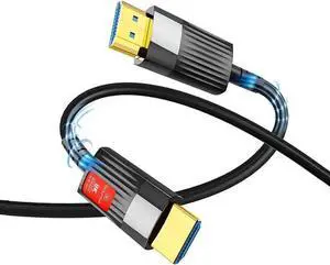 8K HDMI 2.1 Fiber Optic Cable 8K 60Hz 4K 120Hz Ultra High Speed 48Gbps HDR eARC HDCP Optical Fiber HDMI Cables For HDTV Laptop Projector TV Box PS - 10M/33ft