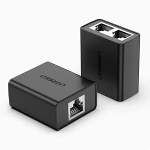 uGreen network splitter box Network cable Network port connector One minute two pair connector 2pack and 2pack 0.5m Gigabit network cable