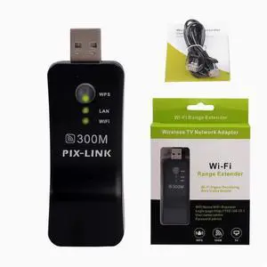 USB Wireless AP Repeater 300M Wireless Wifi Repeater network signal amplifier receiver