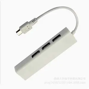 Android NIC +HUB Tablet Wired V8 NIC micro usb RJ45 Converter OTG
