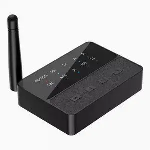 Lossless low-latency Bluetooth 5.3 transmitter and receiver ultra-long-distance RCA to I2s audio one-to-two lossless