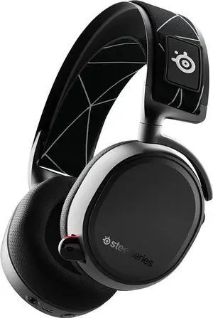 Arctis 9 Dual Wireless Gaming Headset Lossless 2.4 GHz Wireless + Bluetooth 20+ Hour Battery Life for PC, PS5, PS4, Bluetooth
