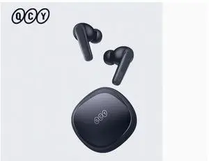 QCY T13 True Wireless Earbuds Bluetooth 5.1 Headphones Touch Control with Charging Case Waterproof Stereo Earphones in-Ear Built-in Mic Headset 40H Playtime (White) Black