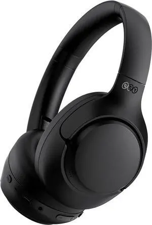 QCY H3 ANC Bluetooth Headphones Over Ear, Active Noise Cancelling Bluetooth 5.4 Headphones with Microphones, Hi-Res Audio Sound, Multipoint Connection, 60H Playback, Custom EQ via App