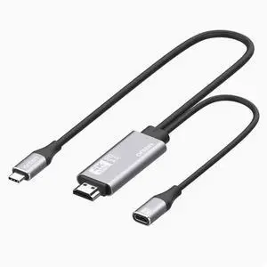 4K60hz Type-C to HDMI cable high-definition screen mirroring device PD3.0 power supply The line is 1.8 meters long