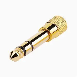 6.35mm to 3.5mm adapter Audio Audio Guitar microphone plug Electronic electric Piano headphones 6.35 converter