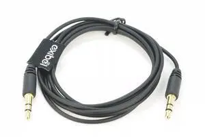 1.2m long 3.5mm gold plated interface Fever HiFi Audio Headphones 3.5 audio cable