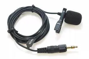 Maple Flute Saramonic DK3A 3.5mm TRS lock broadcast grade omnidirectional collar microphone