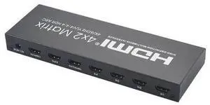 4K60Hz KVM HDMI2.0 Matrix Ultra-clear 4-in-2-out HDMI switcher distributor