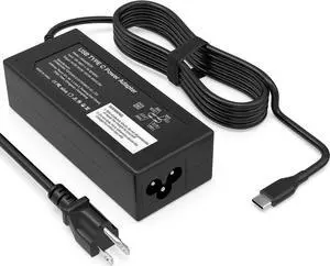 Replacement for Laptop Charger 65W USB C Laptop Charger Compatible with HP Google Chromebook Type C Power Cord