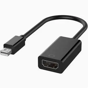 4K 60HZ Mini to HDMI adapter is suitable for Apple notebook and 4K TV display projector Mini dp converter Thunder macbook video connection converter computer