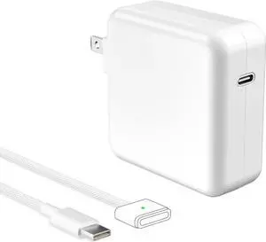 70W Magnetic 3 Mac Book Pro Charger- Compatible with MacBook pro 14 inch(2021-2023) & Mac Book Air 13/15 inch(2022-2024) Include 6.6FT USB C to 3 Braided Cable