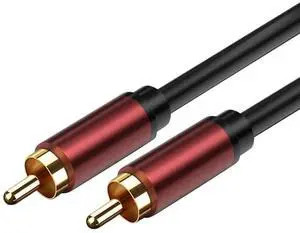 For RCA Lotus Cable Subwoofer Cable AV Cable Lotus Head Audio Cable Projection DVD TV Cable RCA to RCA 5M/16.4Ft