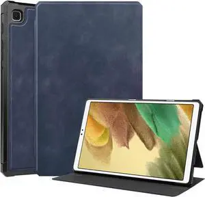 PU Leather Case for Samsung Galaxy Tab A7 Lite 2021 8.7 inch 2021 Model SM-T225 SM-T220 Slim Folding Stand Cover, Multi-Viewing Angles, Soft TPU Back Cover