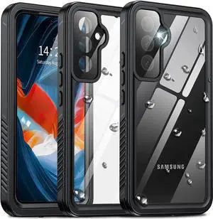 For Samsung Galaxy A54 5G Case Waterproof, Samsung A54 5G Case with Built-in Lens &Screen Protector [Real 360][IP68 Underwater] [Full Body Heavy Duty Shockproof] Phone Case for Samsung A54 5G