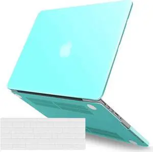 Compatible with MacBook Pro 13 Inch Retina Case Model A1502 A1425 (Older Version Release 2015 - end 2012), Plastic Hard Shell Case with Keyboard Cover Blue