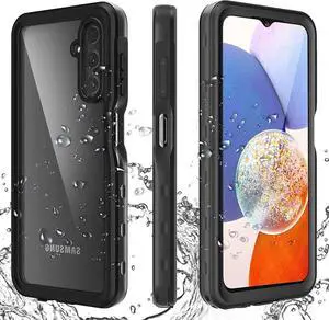 Compatible for Samsung Galaxy A14 5G Case Waterproof, Built-in HD Clear Screen Protector, 360 Degree Full Shockproof Bumper, Professional Waterproof Case Cover for Galaxy A14 5G A Series, 2023