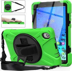 Lenovo Tab M8 FHD Case 2020 Mdoel TB-8705F / TB-8705N with Kickstand Hand Strap and Shoulder Strap Cover for Lenovo Tab M8 8.0 inch FHD 8.0 Inch Tablet