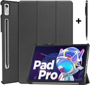 Case for Lenovo Tab P11 Pro 11.2 inch Gen 2 2022 / Lenovo Xiaoxin Pad Pro 2022 11.2 inch , Tri fold Slim Lightweight Hard Shell Smart Protective Cover with Multi-Angle Stand, Universal Stylus Pen