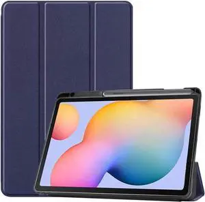 Case for Galaxy Tab S6 Lite 10.4 inch PU Leather Smart Cover with Stand & Pen Holder for Samsung Galaxy Tab S6 Lite 10.4 2020 2022 SM-P610/P613/P615/P619