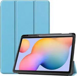 Case for Galaxy Tab S6 Lite 10.4 inch PU Leather Smart Cover with Stand & Pen Holder for Samsung Galaxy Tab S6 Lite 10.4 2020 2022 SM-P610/P613/P615/P619