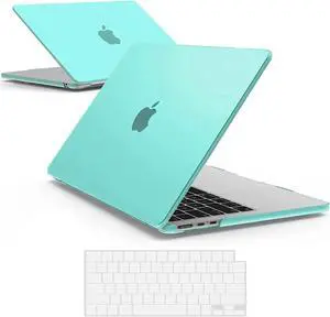 Compatible with MacBook Air 13.6 inch Case 2022 Release Model A2681 M2 Chip with Liquid Retina Display Touch ID, Protective Laptop Cover Plastic Hard Shell with Keyboard Cover Skin Blue