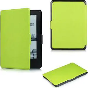 Smart Case for Amazon New Kindle 558 - 8th Generation 2016 - with Automatic Wake Sleep and Card Slot Non-Slip Shock Absorption Portable Multi-View Ultra Slim Soft Silicone Protective Tablet Cover