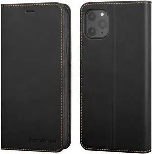 iPhone 11 Pro Wallet Case Premium Leather iPhone 11 Pro Folio Flip Case with Kickstand Card Holder Slots Shockproof Protective Cover for Apple iPhone 11 Pro 5.8 inch