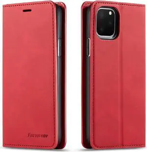 iPhone 11 Pro Wallet Case Premium Leather iPhone 11 Pro Folio Flip Case with Kickstand Card Holder Slots Shockproof Protective Cover for Apple iPhone 11 Pro 5.8 inch