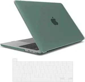 Compatible with MacBook Pro 16 Inch Case A2141 Release 2020 2019, Hard Shell Case with Keyboard Cover for Old Version Mac Pro 16" Matte Green