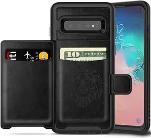 Galaxy S10e Case Sumsung S10e Wallet Card Slots Holders Kickstand Flip Cover Bumper PU Leather TPU Rubber Hard PC Frame Magnetic Slim Shockproof Durable Shockproof Protective Case Cover