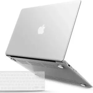 Compatible with MacBook Air 11 Inch Case Model A1370 A1465, Soft Touch Plastic Hard Shell Cover with Keyboard Cover for Apple Mac Air 11" Matte Transparent