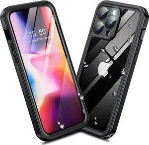 Compatible with iPhone 14 Pro Max Waterproof Case, Built-in Screen Full-Body Protector, IP68 Waterproof Shockproof Cover for iPhone 14 Pro Max 6.7 inch