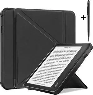Slim Case for Kobo Sage 2021 Release - Soft TPU Protective Back Cover with Auto Wake/Sleep for 8 inch Kobo Sage eReader