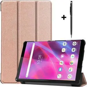 Case for Lenovo 8.0 Inch Tab M8 Gen 3 2022/ Smart Tab M8 Gen 3 2022/Tab M8 HD LTE 2021/ Tab M8 HD/Smart Tab M8/Tab M8 FHD 2019, Slim Lightweight Stand Hard Shell Protective Cover with Stylus Pen