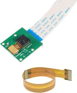 Raspberry Pi Zero CSI Mini Camera Module 5MP 1080p Webcam Support OV5647 Sensor Video with Pi Zero Ribbon Cable & FPC Cable Camera Module for Raspberry Pi Model A B B+ Pi 2 and Raspberry Pi 3 Pi Zero
