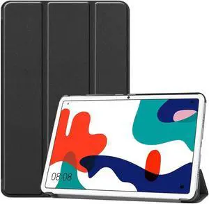 Case for Huawei MatePad 10.4 inch 2020 (BAH3-AL00/BAH3-W09), Slim Lightweight Tri-Fold Stand Smart Shockproof Protective Cover with Auto Sleep/Wake Black