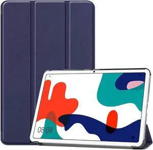 Case for Huawei MatePad 10.4 inch 2020 (BAH3-AL00/BAH3-W09), Slim Lightweight Tri-Fold Stand Smart Shockproof Protective Cover with Auto Sleep/Wake Blue