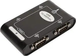 USB to Serial Adapter, Com Reserved Function, 4 RS232 Ports, Compact Design Compact Design, USB to RS232 Adapter, Windows Compatible Suitable for Notebook Computers
