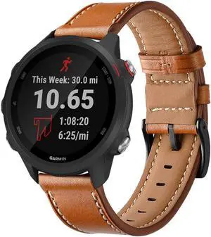 Werleo Sport Band Replacement Wrist Straps Compatible with Garmin Forerunner 245 / 645 GPS Running Smartwatch