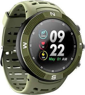 Fitness Tracker Bluetooth Watch Activity Tracker Smart Band with Heart Rate Monitor Waterproof Bracelet Pedometer Wristband for Android and iOS Green